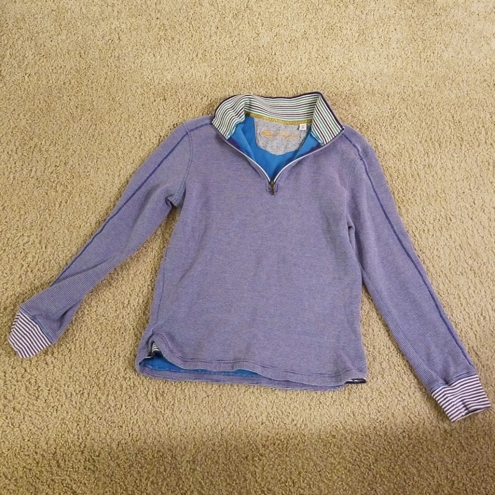 Robert Graham half zip pullover size medium